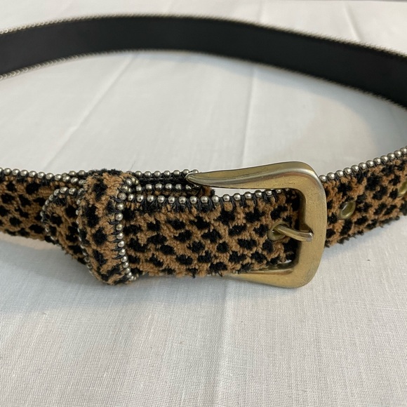 Leopard Print Small Belt - Picture 2 of 5